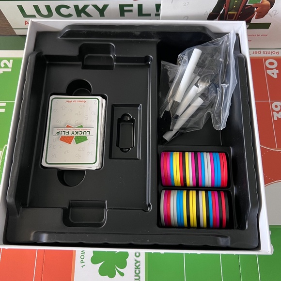 Lucky Flip A Game Of Strategy, Memory & Luck  Boardgame New Open Box - Picture 7 of 8